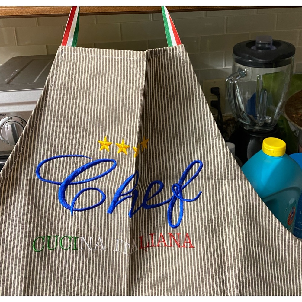 Apron from Italy 28” L x 22” wide
